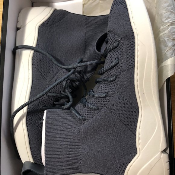 NIB WOMENS J/SLIDES GREY KNIT JILLY HI-TOP SNEAKERS 7.5 - Picture 7 of 9